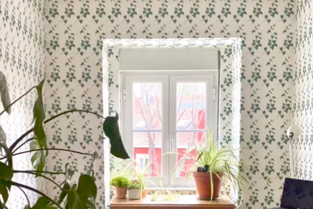 How to hang paste the wall wallpaper