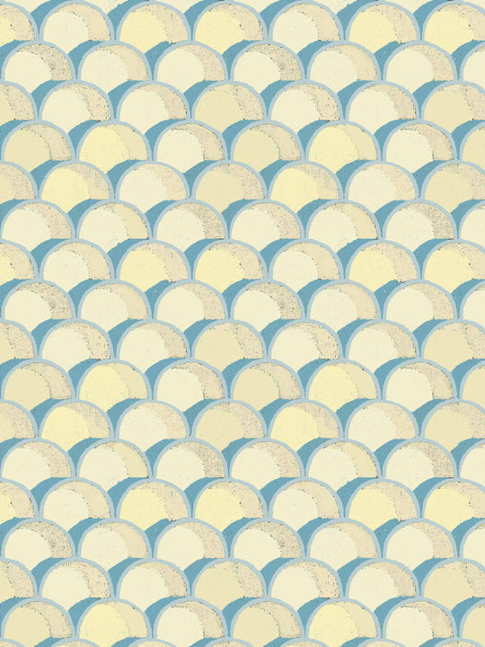 Mermaid Wallpaper - Yellow