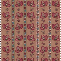 Serafina Stripe Fabric - Amber