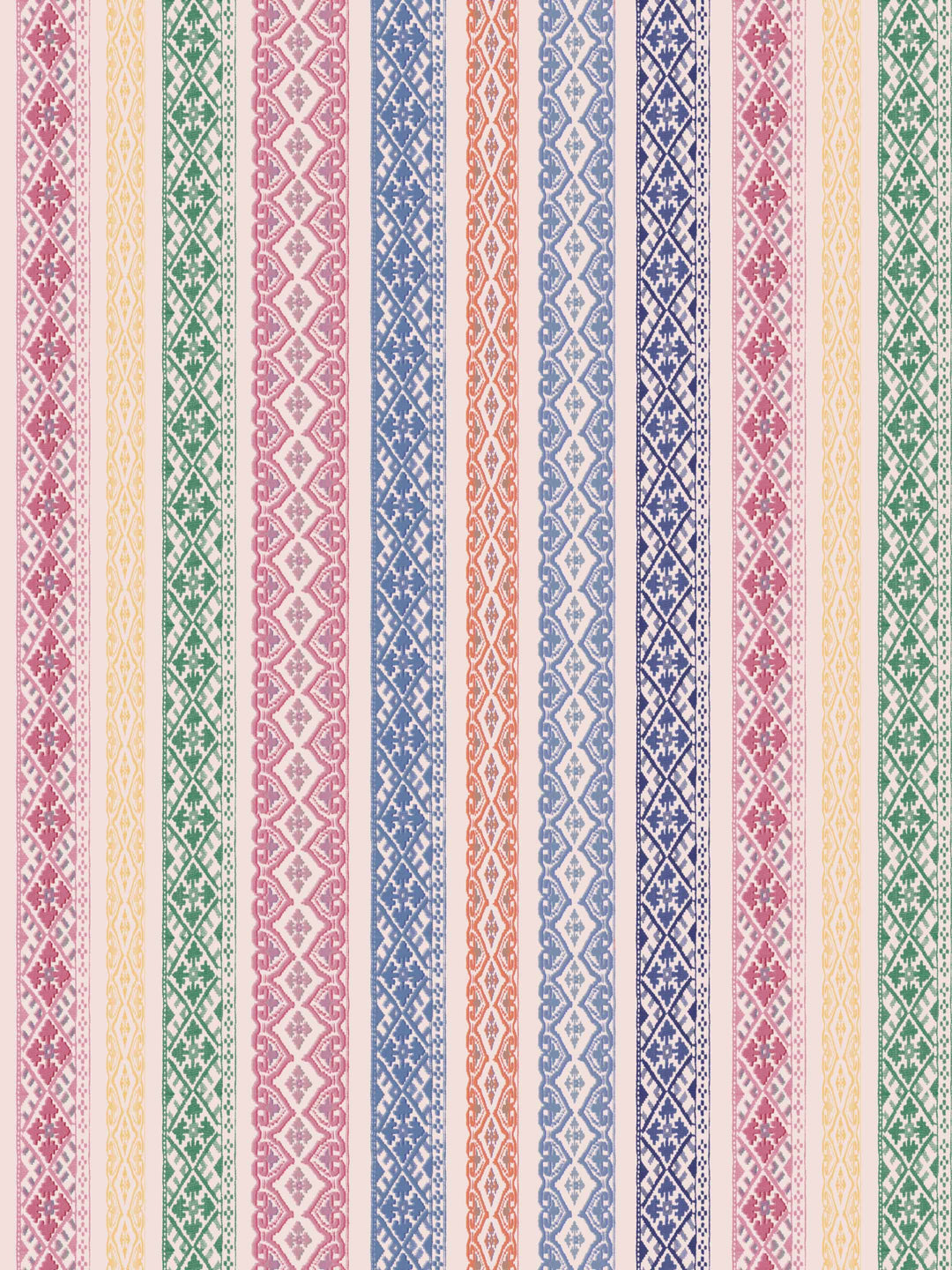 Takla Stripe Wallpaper Multi Coloured