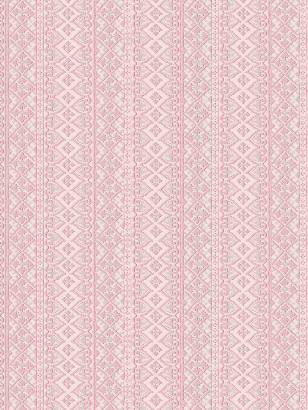 Pink textured patterned stripe wallpaper in pink