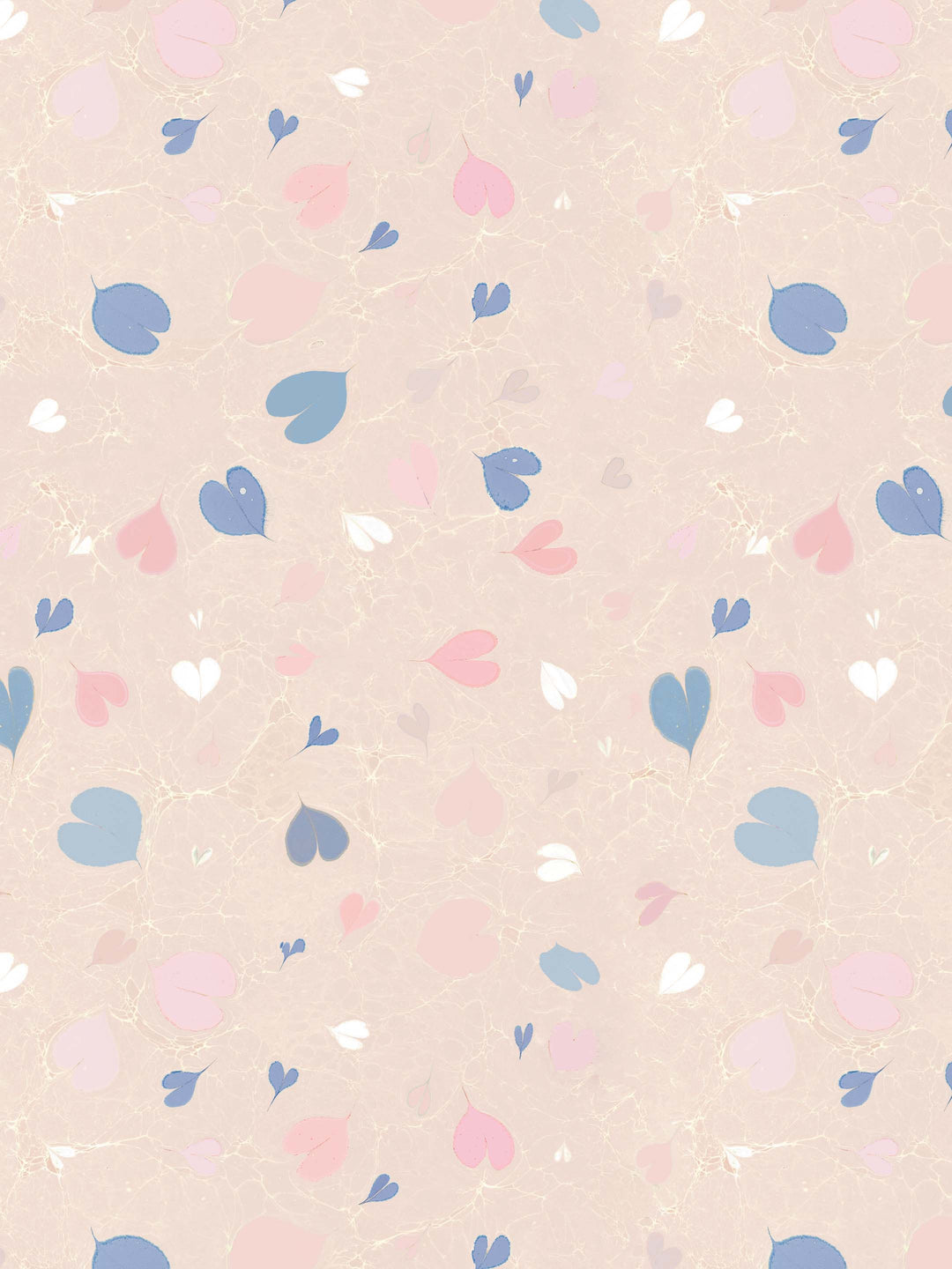 Amore Wallpaper - Chalk Pink