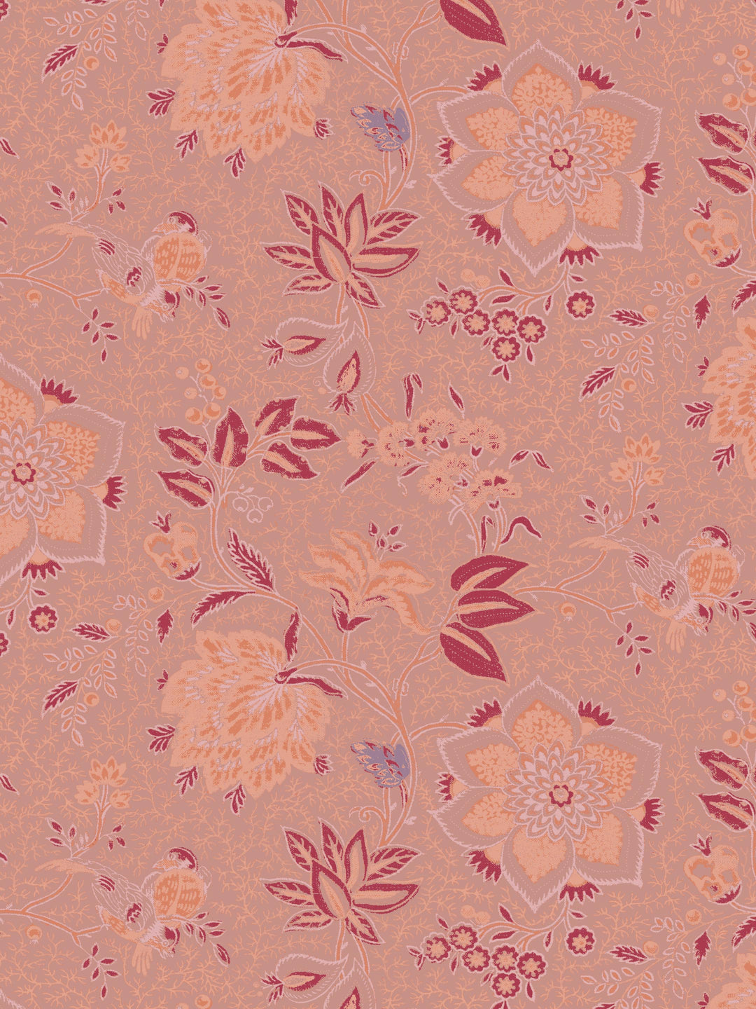 Folie Flora Floral Wallpaper - Canelle