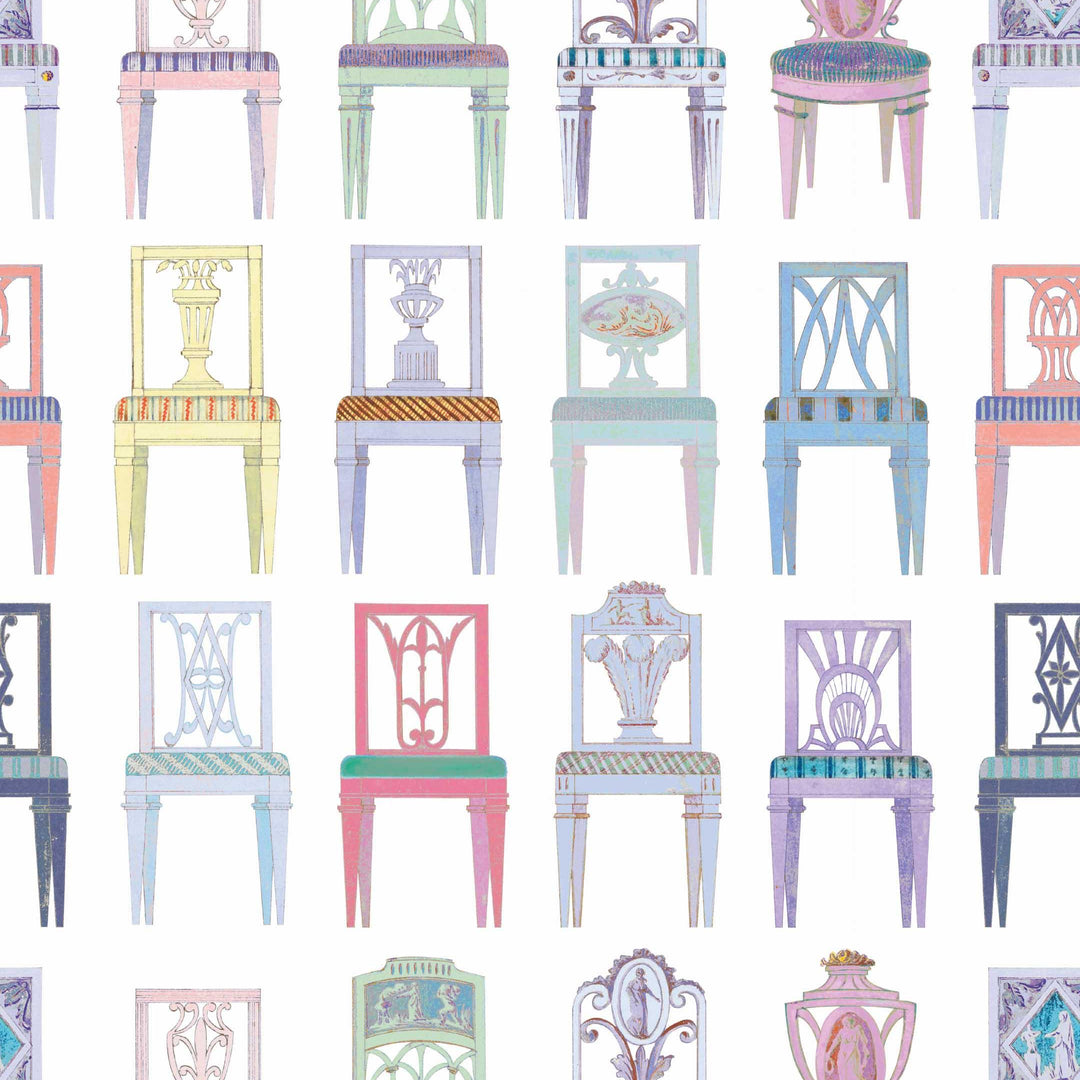 multi coloured chairs