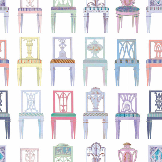 multi coloured chairs