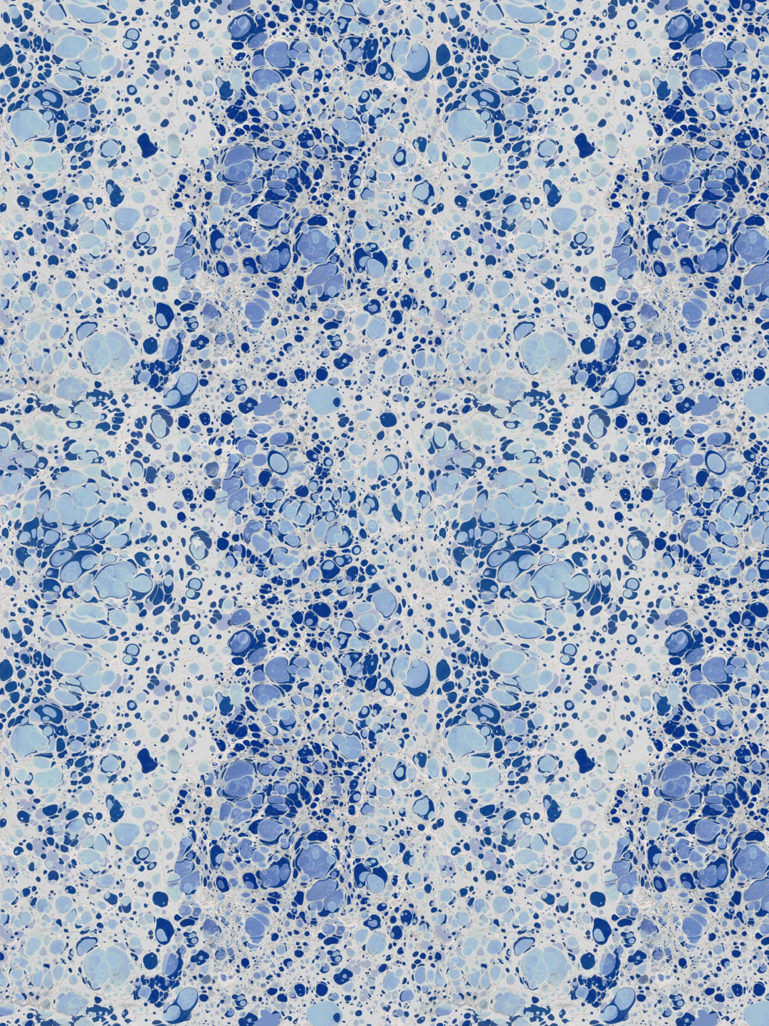 Rialto Marbled Wallpaper - Blue