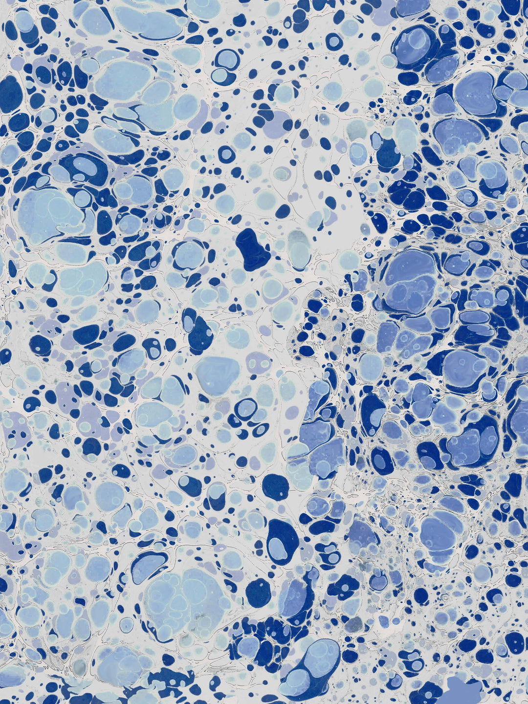 Rialto Marbled Wallpaper - Blue