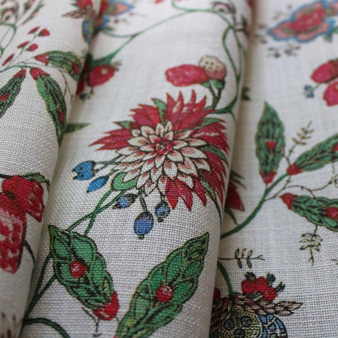Floral furnishing fabric 