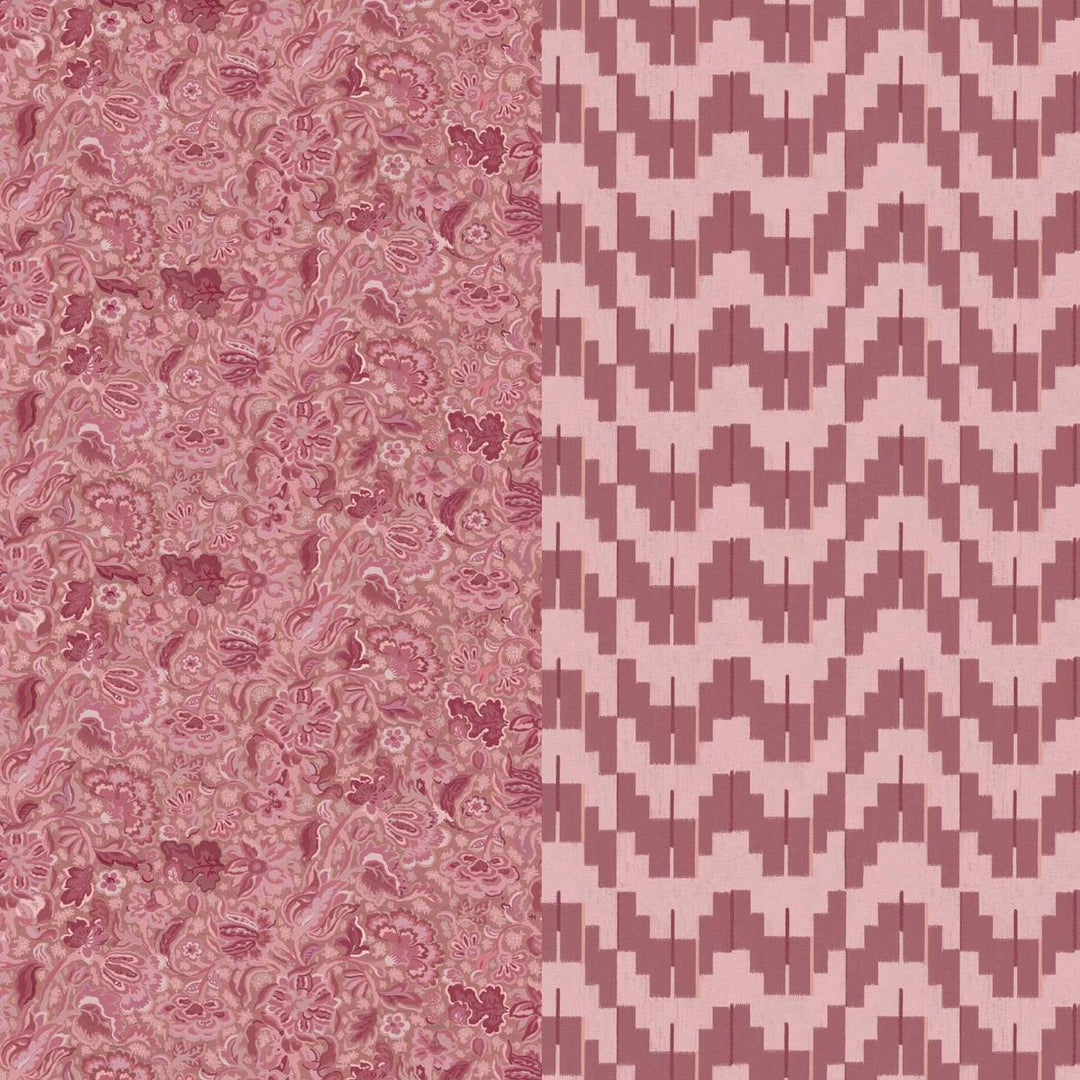 Ludovica  Fabric - Cranberry