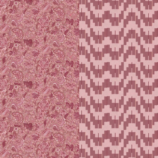 Ludovica  Fabric - Cranberry
