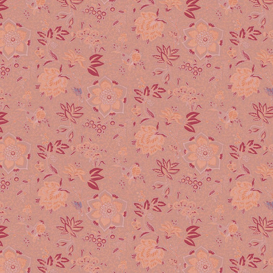 Folie Flora Floral Wallpaper - Canelle