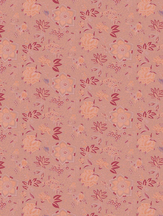 Folie Flora Floral Wallpaper - Canelle
