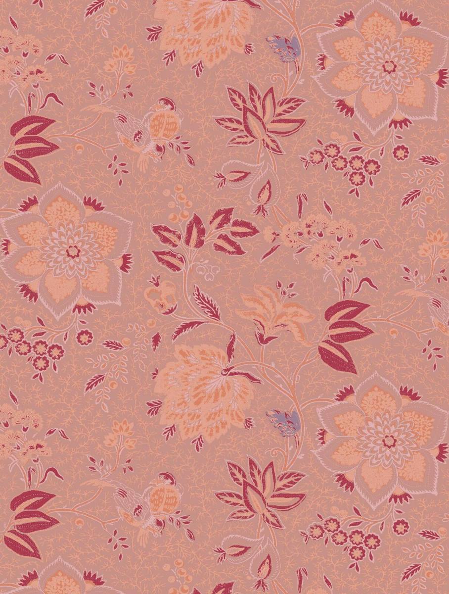 Folie Flora Floral Wallpaper - Canelle