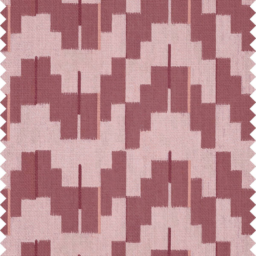 Ludovica  Fabric - Cranberry