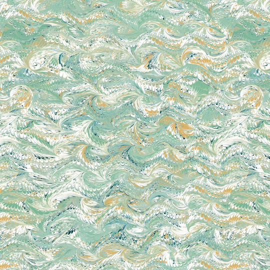 A soft sage green marbled wallpaper for walls by Milola Design
