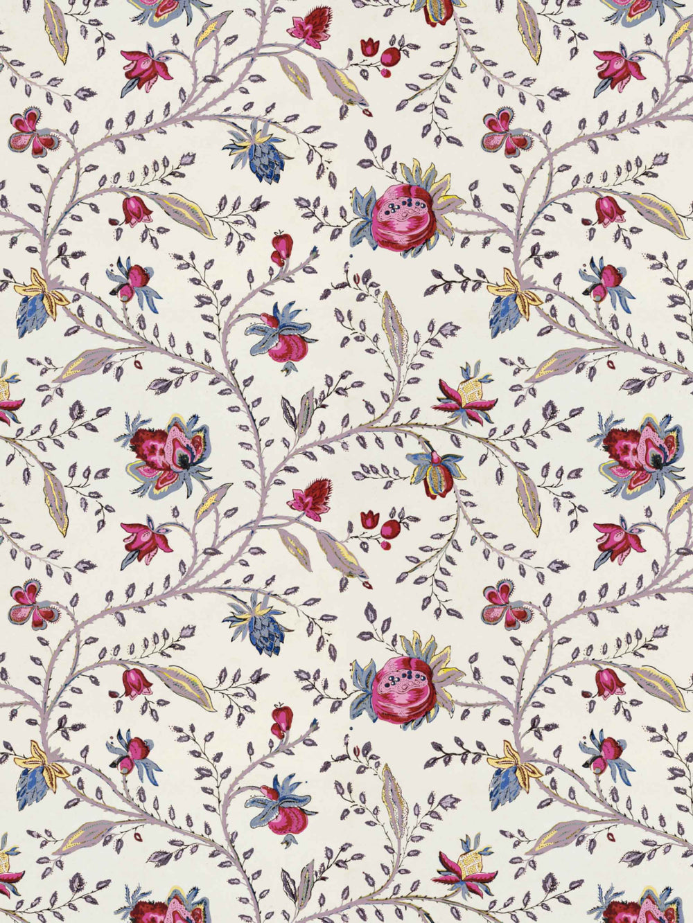 Indienne Floral Wallpaper - Grande